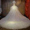 wedding gowns with long trains