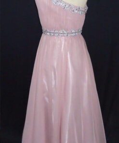 special off shoulder evening gown