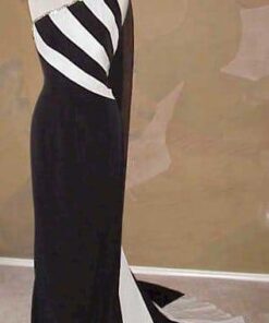 black white formal wear