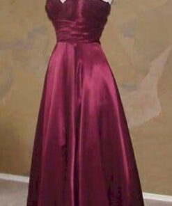 straplessburgundyballgowns DariusCordell