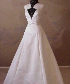 white black formal ball gowns