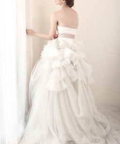 Wedding Dresses with Organza Skirts