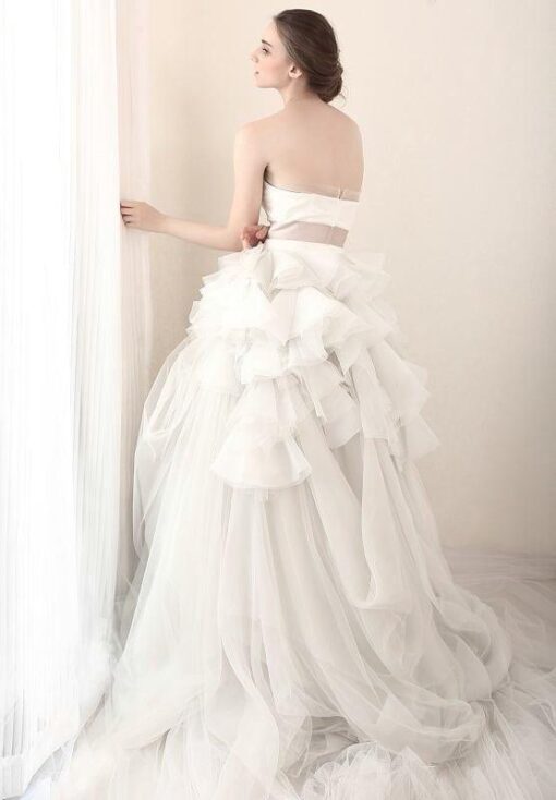 Wedding Dresses with Organza Skirts