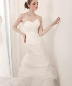 Fitted Organza Wedding Dresses