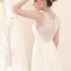 bridal gowns with illusion back