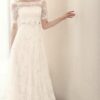 modest wedding dresses with short sleeves