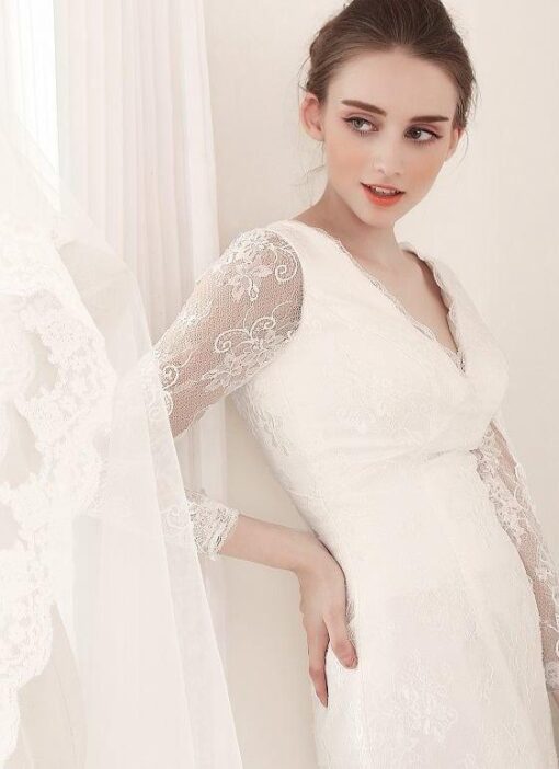 Inexpensive Long Sleeve Wedding Dresses