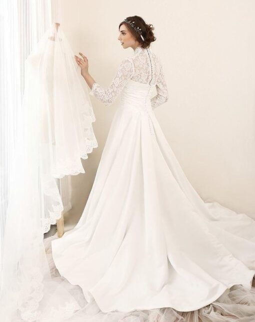 long sleeve bridal dresses