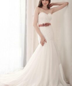 Style BR834 Wedding Dresses with Belt