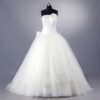 white Organza bridal dresses