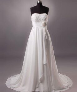 Comfortable Plus size wedding dresses with Empire Waist