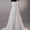 One Shoulder plus size wedding Gowns w Ruching