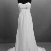 Chiffon Plus Size Maternity Wedding Dresses with Empire Waist lines