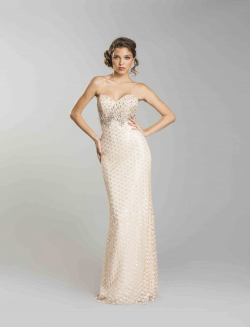 Strapless Formal Dresses