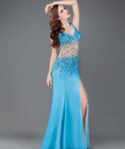 beaded sheer evening gowns for pageant girls