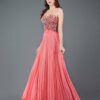 Pleated Chiffon Evening Dresses