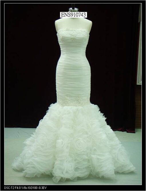 Organzafit n flarebridalgowns