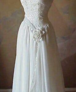 one shoulder informal bridal dresses