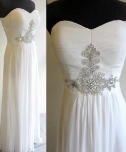 White Formal Evening Wear dresses