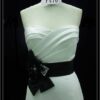 strapless bridal gowns with sash belt