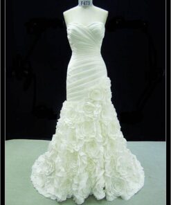 bridal gowns with ruffles