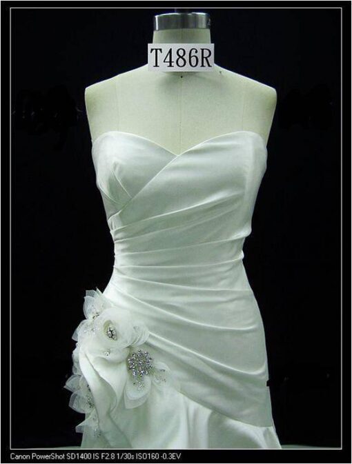 satin bridal gowns