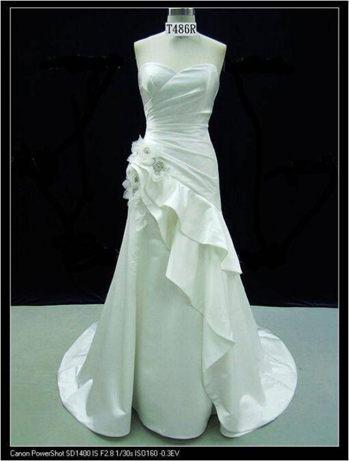 silk satin bridal gowns