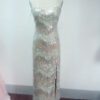 Champagne colored pageant gowns