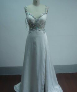 white evening gown competition pageant dresses