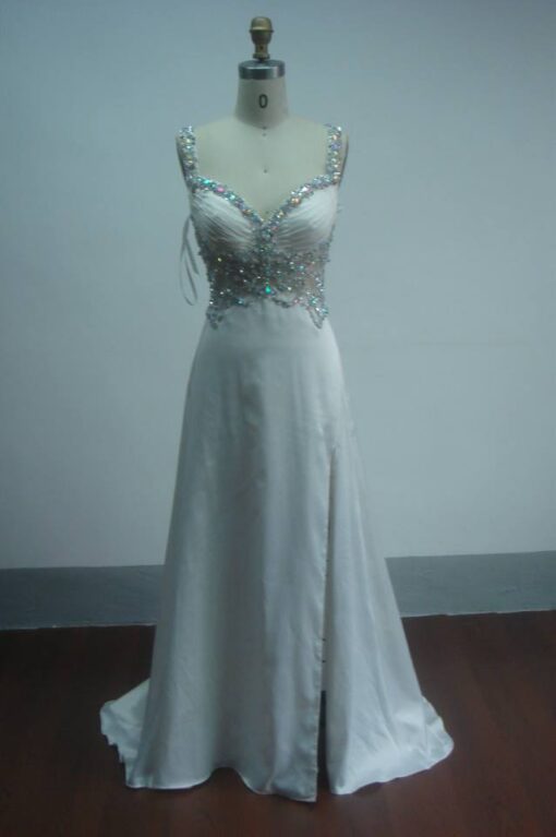 white evening gown competition pageant dresses