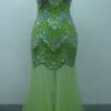 Strapless Green pageant Dresses