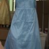 body work blue shade wedding dress