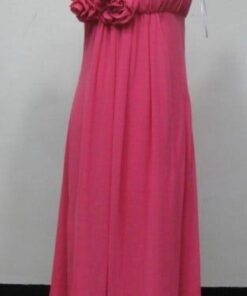 Pink One Shouldered Pageant Dress