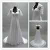 short sleeve plus size bridal gowns