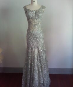 Silver Pageant Dresses