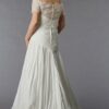 Embroidered and Backless pageant gown at Darius Cordell