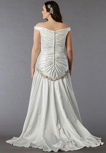 6020k back off shoulder white designer evening dresses