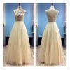 Gold Organza Ball Gown by Darius Cordell