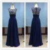 DariusCordell SleevelessDarkNavyBlueEveningdresses