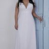 Beaded Sequin Lace Plus Size Wedding Dress by Darius Cordell