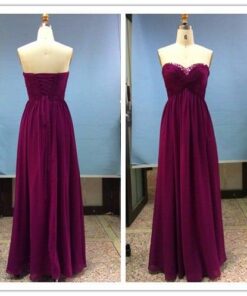 Strapless Empire Waist Evening Wear for Prom from Darius Cordell