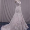 Plus Size Lace Wedding Dress with Straps