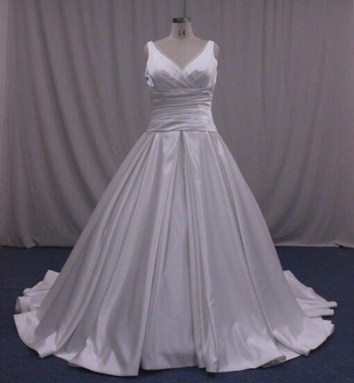 Plus Size Bridal Gown with Empire Waist