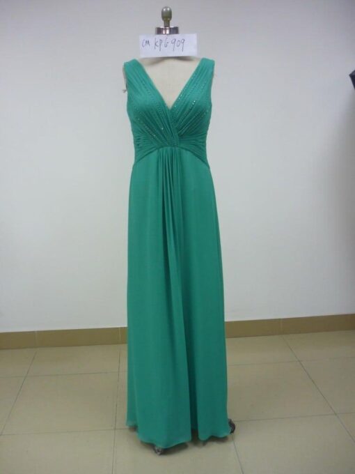 Green Evening Dress for Mother of the Groom