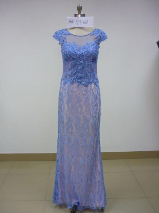 Cap Sleeve Mother of Groom Evening Gown