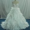 Gathers Wedding Ball Gown with Strapless Bust