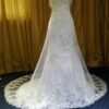 SimplelaceA lineWeddingDress