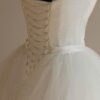 back neck with cross style bride dresses