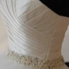 pleated ruched wedding dresses