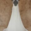 Sheer back Wedding Dress with lace